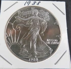 1988 American Silver Eagle – 1 oz .999 Silver – Brilliant Uncirculated‑Like