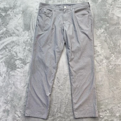 Bonobos Golf Pants Mens 35x29 gray Flex Chino Highland Tour athletic performance - Photo 1/4