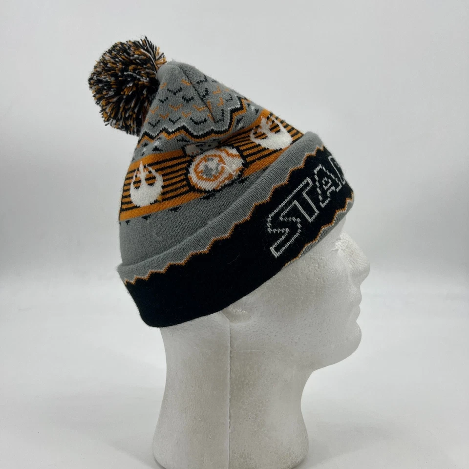 Star Wars R2D2 Gorro Jóvenes Niños Talla Única Elastizado Acrílico Invierno Gorra para Nieve Foto 4 de 4