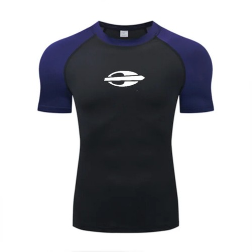 Men's Surfing Sun Protection Diving Suit, Anti Rash T-Shirt, Swimsuit Tight - Picture 43 of 53