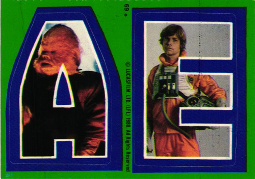1980 Star Wars Empire Strikes Back STICKERS Series 3 (67-88) / Pick Your Cards - Picture 4 of 23