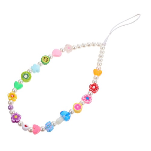 Beaded Mobile Phone Hanging Chain Cellphone Wrist Strap Wristlet - 第 10/12 張圖片