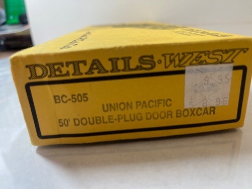 DETAILS WEST BC-505 - HO Scale - Union Pacific 451360 - Double Plug Door Boxcar! - Picture 3 of 15