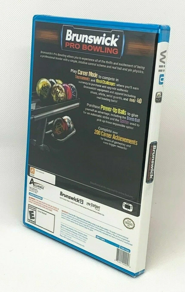 Brunswick Pro Bowling - Nintendo Wii U - Brand New | Factory Sealed - Image 4 of 4