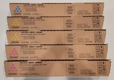 Genuine Ricoh IM C6000 842280 842281 842282 CYM Toner Set of Five (NO BLACK)