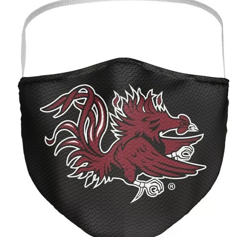 (Lot of 2)3 Pack South Carolina Gamecocks NCAA Washable Resuable Face Mask Cover - Picture 3 of 6