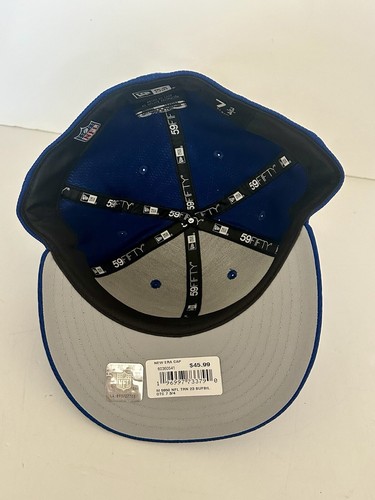 Buffalo Bills New Era NFL 2023 Training Camp 59FIFTY Hat Size 7 3/4 ~ Royal Blue - Picture 9 of 13