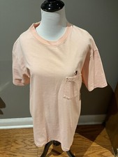 VTG Duck Head Pink T Shirt Single Stitch MADE IN USA Size Large