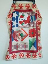 Country Christmas Holiday Pillow Sham Cover Snowman Snowflakes Regular Size