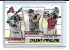 2020 Bowman Baseball - Talent Pipeline #TP-ARI - Widener/Beer/Robinson