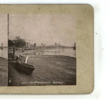 Hammersmith Bridge London England Stereoview