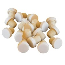 Kunststoffdeckel Korken 24 Stück WEISS Weinflasche Presse Tops Homebrew Apfelwein & Weinherstellung