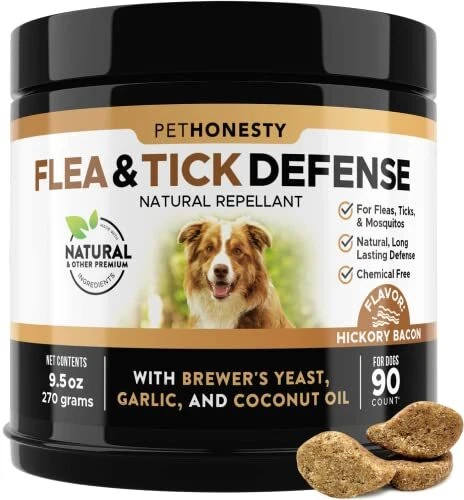 Natural flea top and tick
