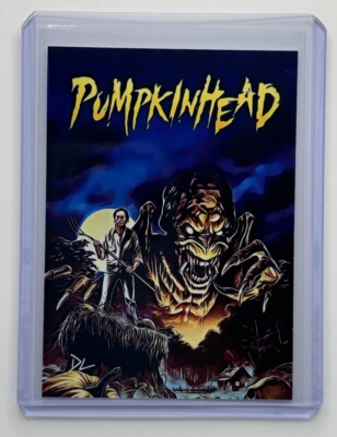 Pumpkinhead Limited Edition Artist Signed  Horror Classic  Trading Card 3/10