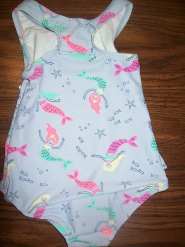Baby Girls OSHKOSH B'GOSH 1-Pc Swim Suit Swimsuit Size 24 MONTHS NEW NWT - LILAC - Picture 3 of 3
