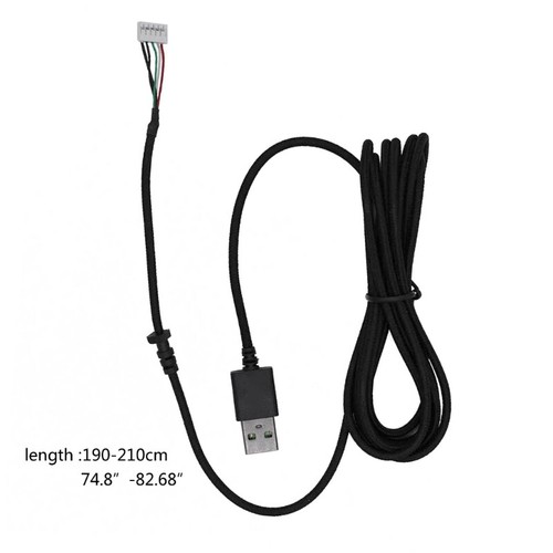 Mouse Line USB Mouse Cable for DeathAdder Essential 2000 6400DPI - Picture 8 of 10
