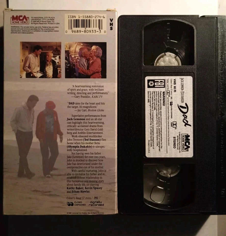 Dad (VHS, 1990) Used Foto 2 de 2