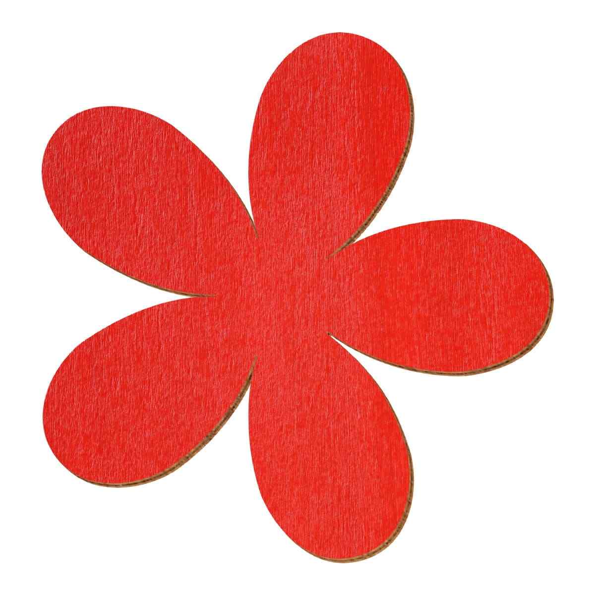 Fleurs Plumeria En Bois Blanc – Découpes Déco Laser – Fabriqué En Allemagne – Choix De Tailles