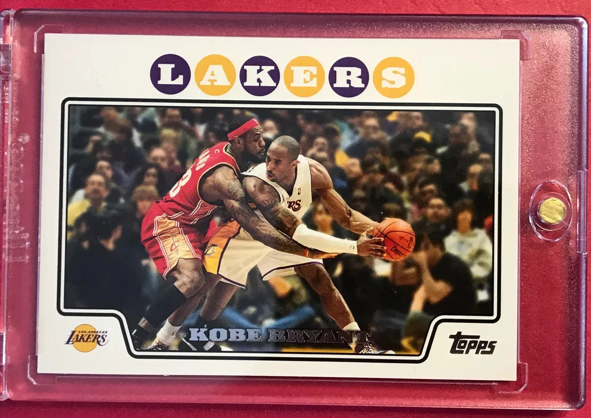 Topps Kobe Bryant Basketball 2008-09 Season Sports Trading Cards