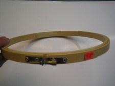 Stickring, 8 mm x 21 cm, Buchenholz, mit Schraube, neu
