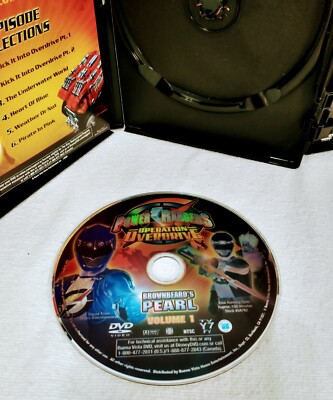 Power Rangers * Operation Overdrive* DVD* Volumes 1 & 2