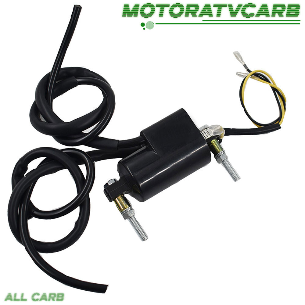 Dual Wire Ignition Coil For Honda Kawasaki Yamaha Suzuki CB KZ XS