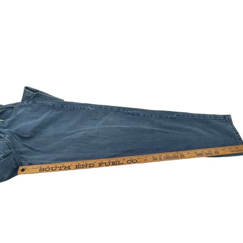 Vintage 90s STRUCTURE Denim Jeans 33x32 Actual Relaxed Fit Straight Leg USA - Picture 6 of 9