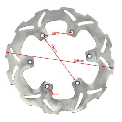 DBS-2016W Front Rear Brake Disc Rotors for Pit Dirt Bike Motorcycle | eBay