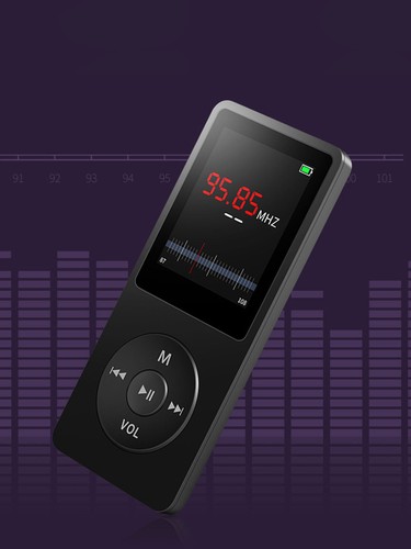 MP3 Player with Radio Voice FM Recorder Music Player Lossless Sound New Portable - Picture 7 of 15
