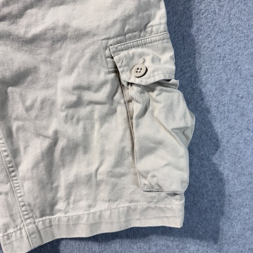 Polo Ralph Lauren Cargo Shorts Youth Boys 18 Beige Low Rise Preppy Classic - Picture 2 of 8