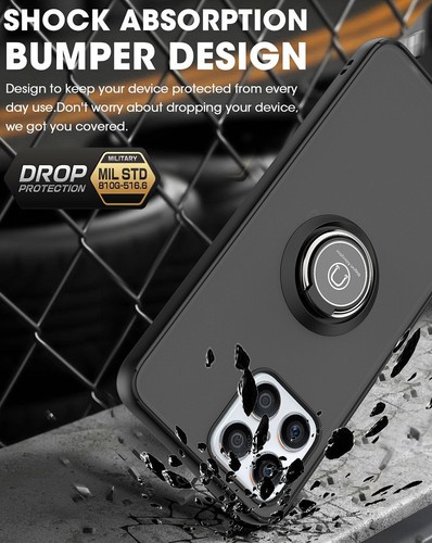 For Honor 90 Lite X8A X9A Magic6 Lite/5 Pro Magnetic Ring Stand Phone Case Cover - Picture 8 of 20