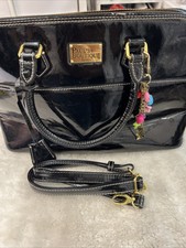 Paul’s Boutique Black Handbag Shoulder Bag, Cross Body Bag Distressed Vintage