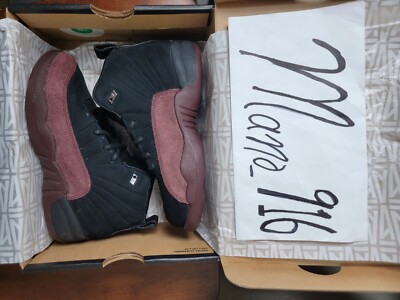 ⚫️🔮 sz 13.5c Nike Air Jordan 12 Retro SP x A Ma Maniere Black