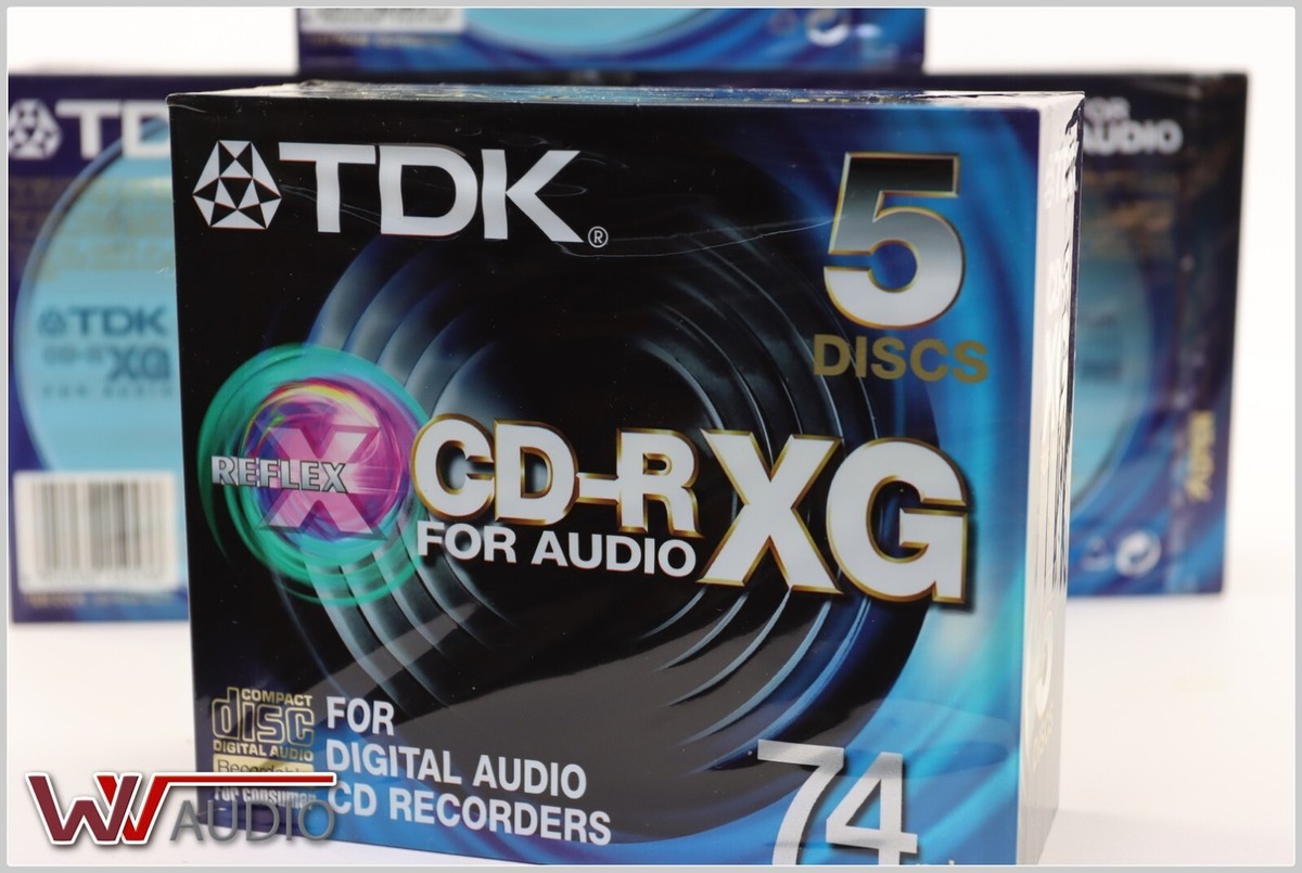 TDK CD-R XG For Audio Price Is For Twenty Pieces, 74 Min. | eBay