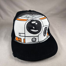 BB-8 Star Wars Hat Youth One Size Black Snapback Cap Droid Movie Outdoor