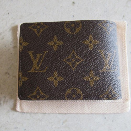 2024 Used1x Louis Vuitton Monogram Canvas Multiple Card Wallet $505+TAX - Picture 3 of 22