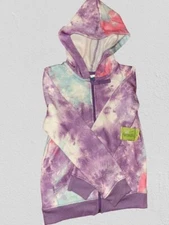 Extremely Me Girls Purple Tie-dye Hoodie Select Your Size New