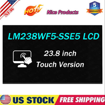 LM238WF5(SS)(E5) 23.8'' for HP AIO 24-D 24-dp0317c LCD Touch Panel FHD 1920×1080