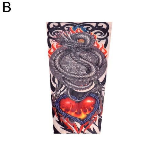 Tattoo Sleeves For Kids Fake Temporary Tatoo Arm Warmers Sleeve H7X5 丨UK - Picture 14 of 18