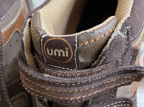 UMI Torrance Brown Leather Boots Sneaker Big Boys Sz 6 US EUR 38 - Picture 9 of 9