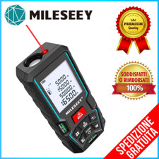Misuratore Metro Laser PROFESSIONALE 50M Metro digitale misuratore distanza LCD