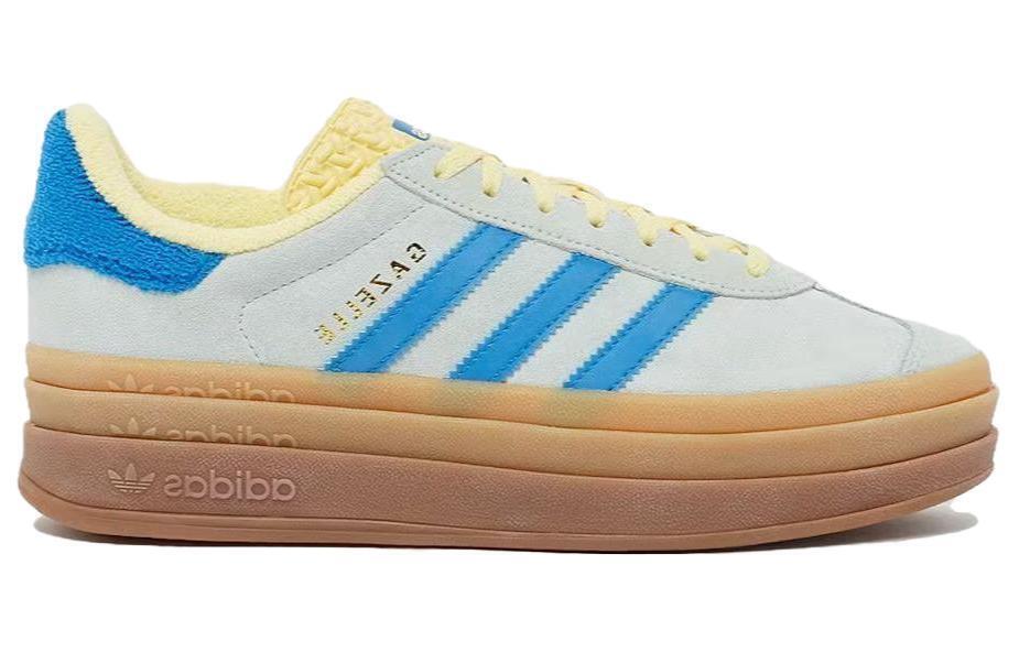 ★adidas★ Gazelle Bold W Blue Yellow IE0430 adidas Gazelle Bold Almost Blue Yellow IE0430 Women's Shoes