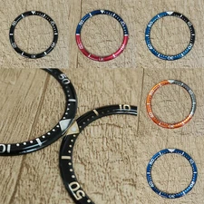 Aluminum Alloy Outer Diameter 39MM Inner Diameter 32.2M Round Edge Watch Bezel