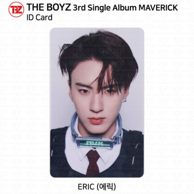 The Boyz 3rd Single Album Maverick Official Photocard Poster Eric