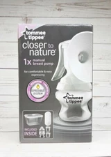 Tommee Tippee Breast Pump Closer To Nature Manual Expressables System New