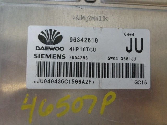 Chasis transmisión ECM compatible con 04 OPTRA 91477 Foto 3 de 4