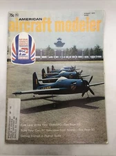 american aircraft modeler magazine, august 1972