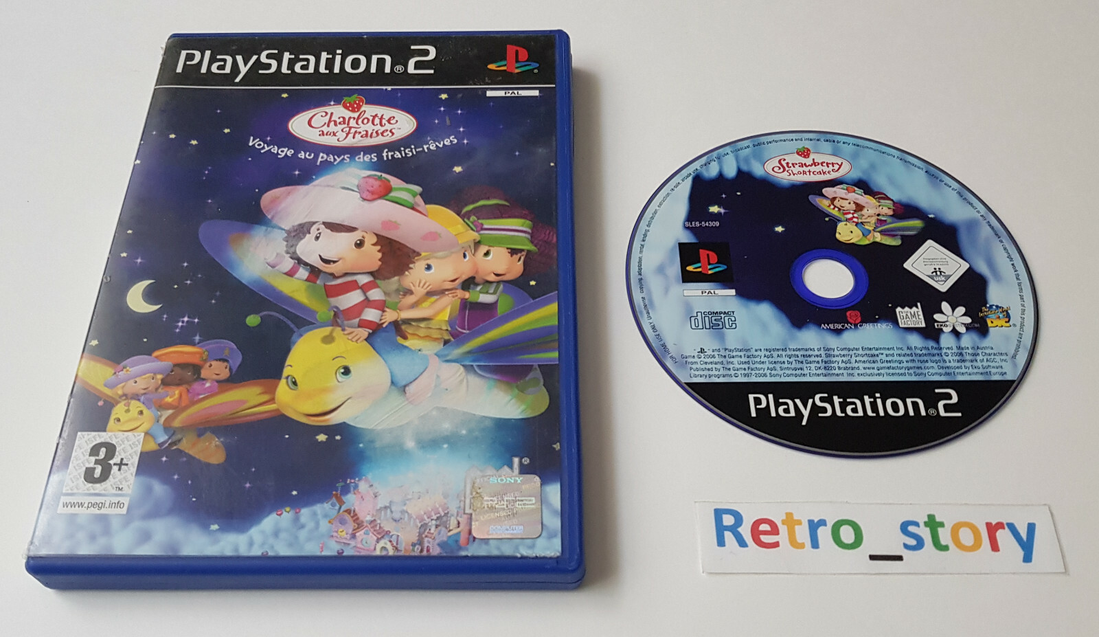 Sony Playstation PS2 - Charlotte Aux Fraises : Voyage Au Pays Des Fraisi-rêves 