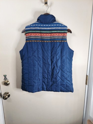 Vintage Mountain Lake Best Women's 80s 90s Blue Puffer Size Large - Picture 7 of 9