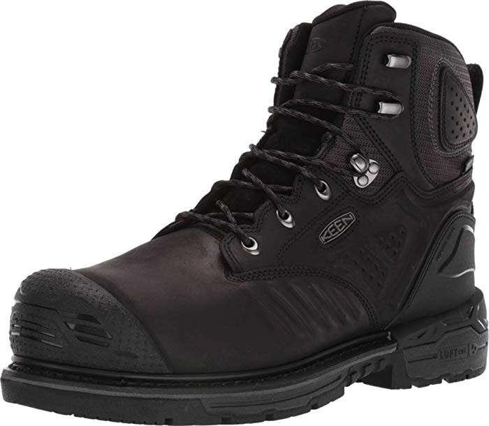 靴 KEEN Keen Mens Size 12 Jasper Rocks SP Triple Black Leather